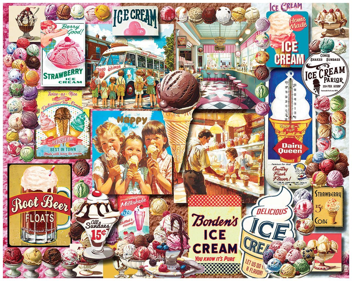 Set of 6: New Collage Bundle 1000 piece