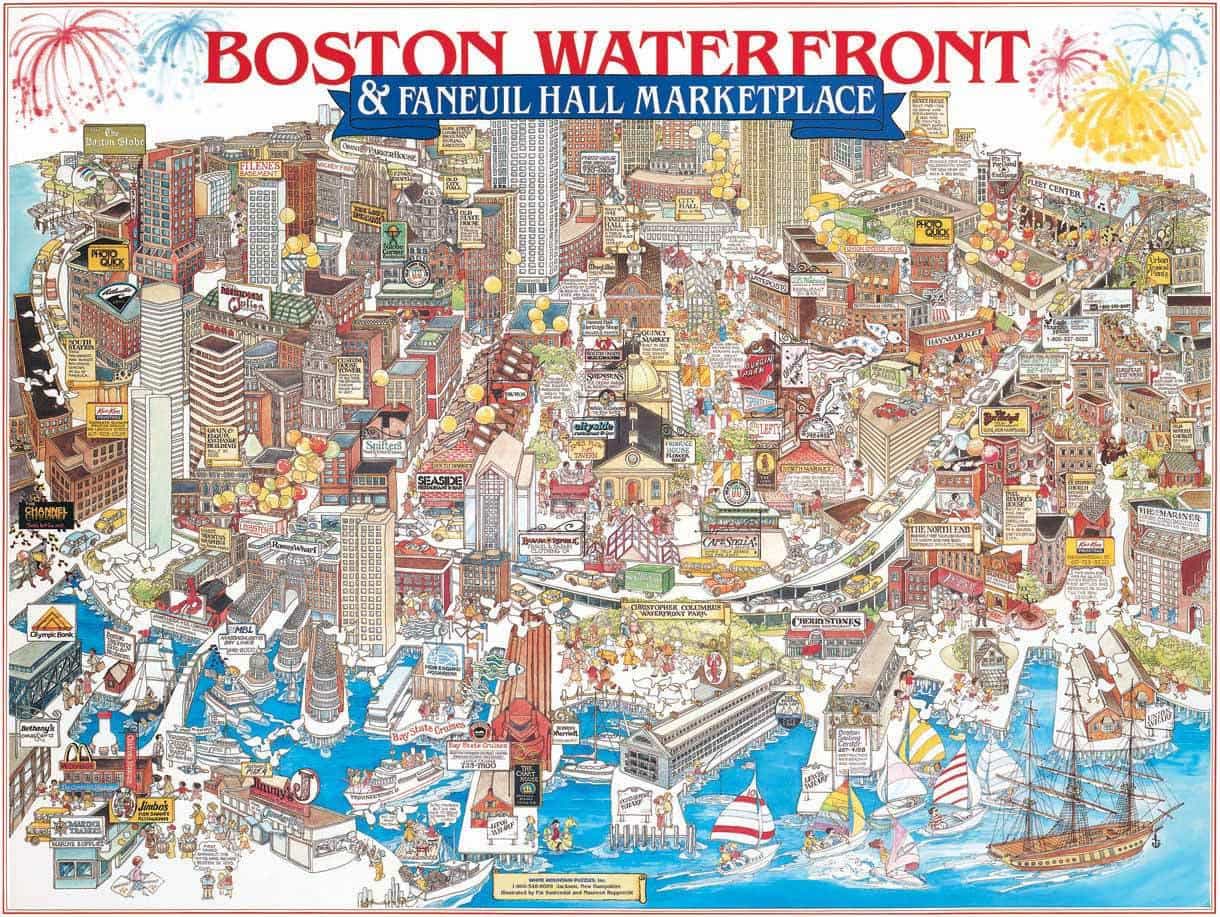 Set of 3: Boston Bundle 1000 piece