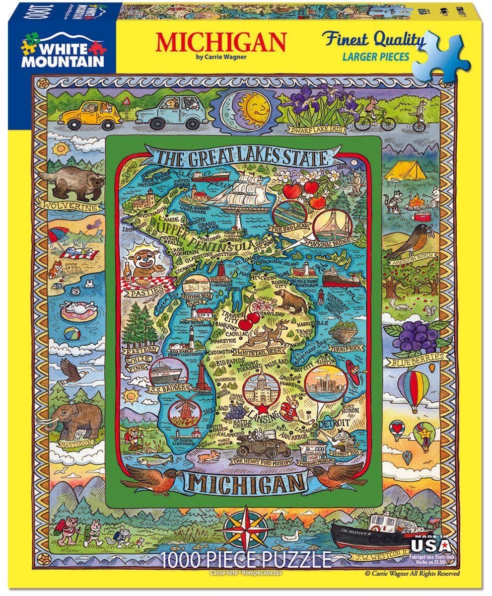 Set of 3: Michigan Bundle 1000 piece