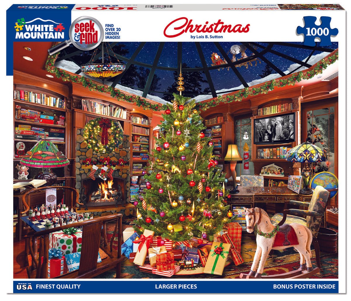 Christmas Seek & Find (1410pz) - 1000 Piece Jigsaw Puzzle