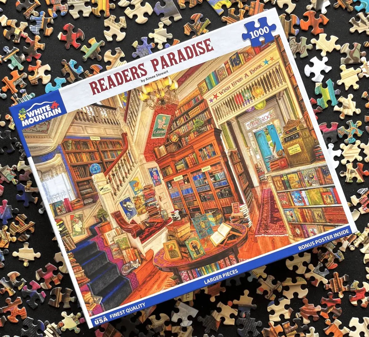 Readers Paradise (1244pz) - 1000 Pieces