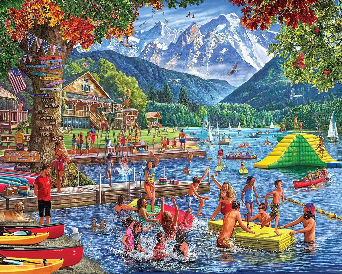 Set of 5: New Summer Fun Bundle 1000 piece