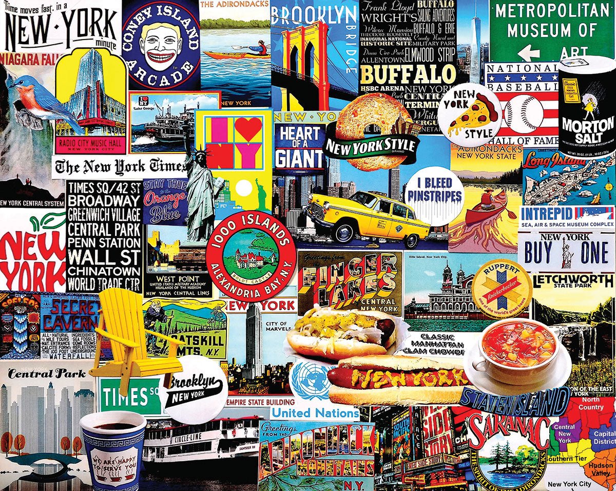 New York New York (1447pz) - 1000 Pieces
