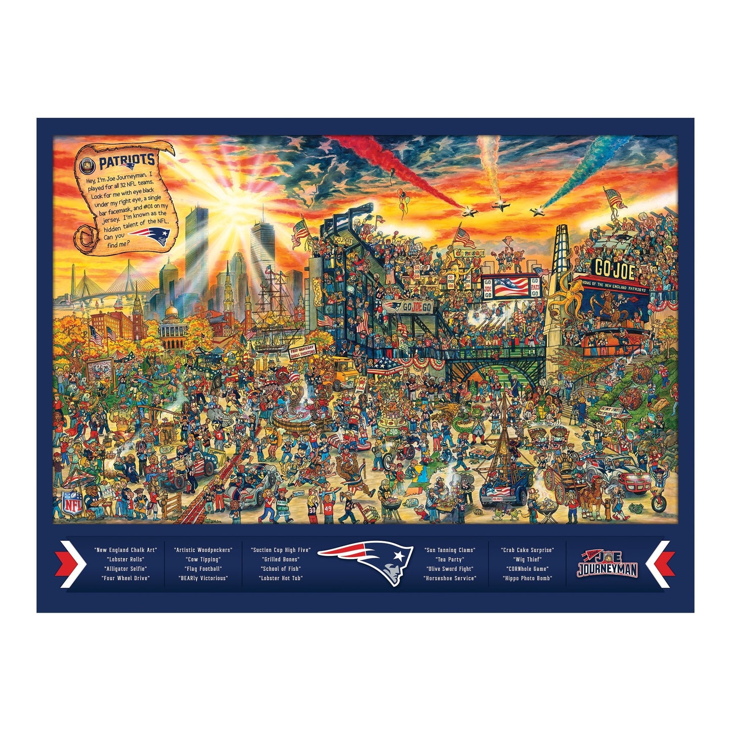 NE Patriots Puzzle (9029588) - 500 Pieces