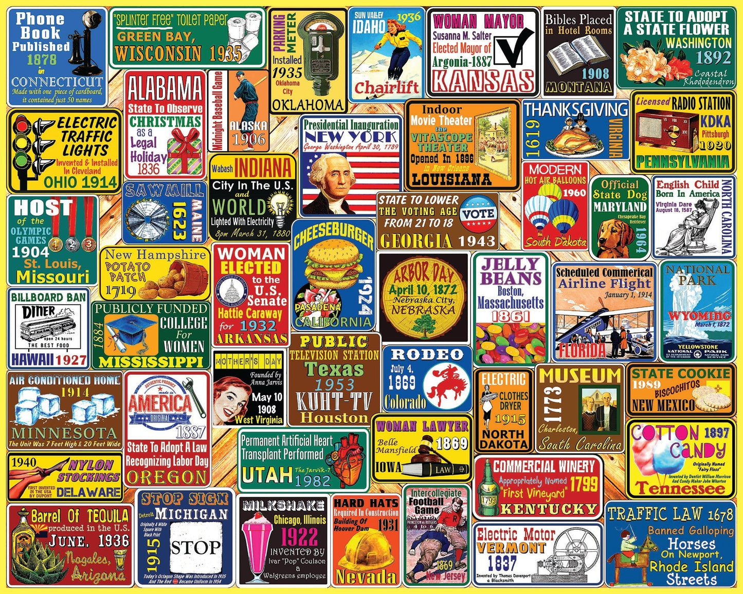 America’s First (2034pz) - 1000 Piece Jigsaw Puzzle