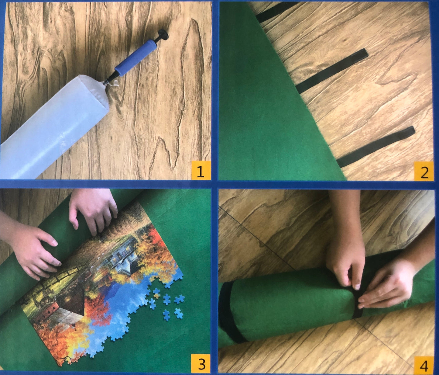 Puzzle Roll-Up Mat (pzroll) - 47" x 35.5"