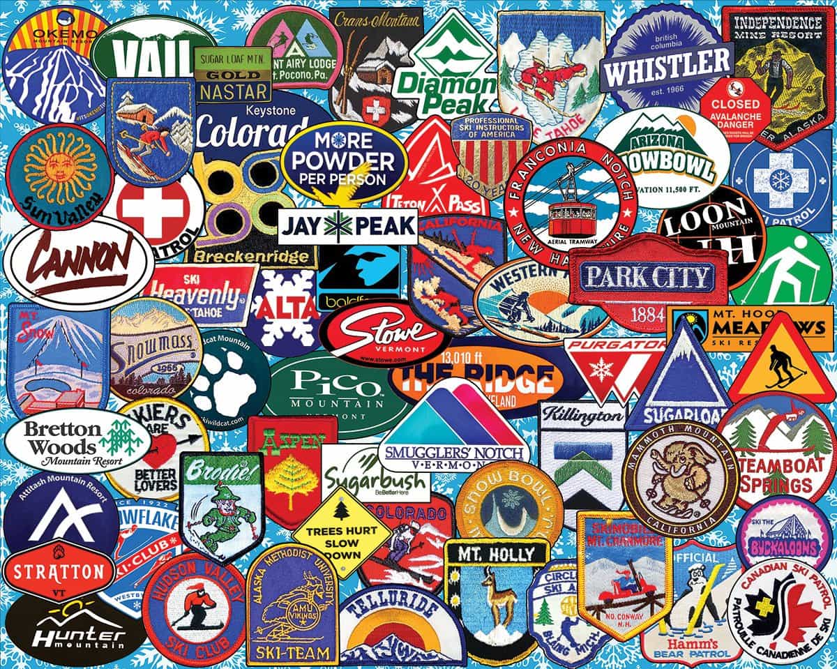 Set of 3: Love to Ski Bundle 1000 piece