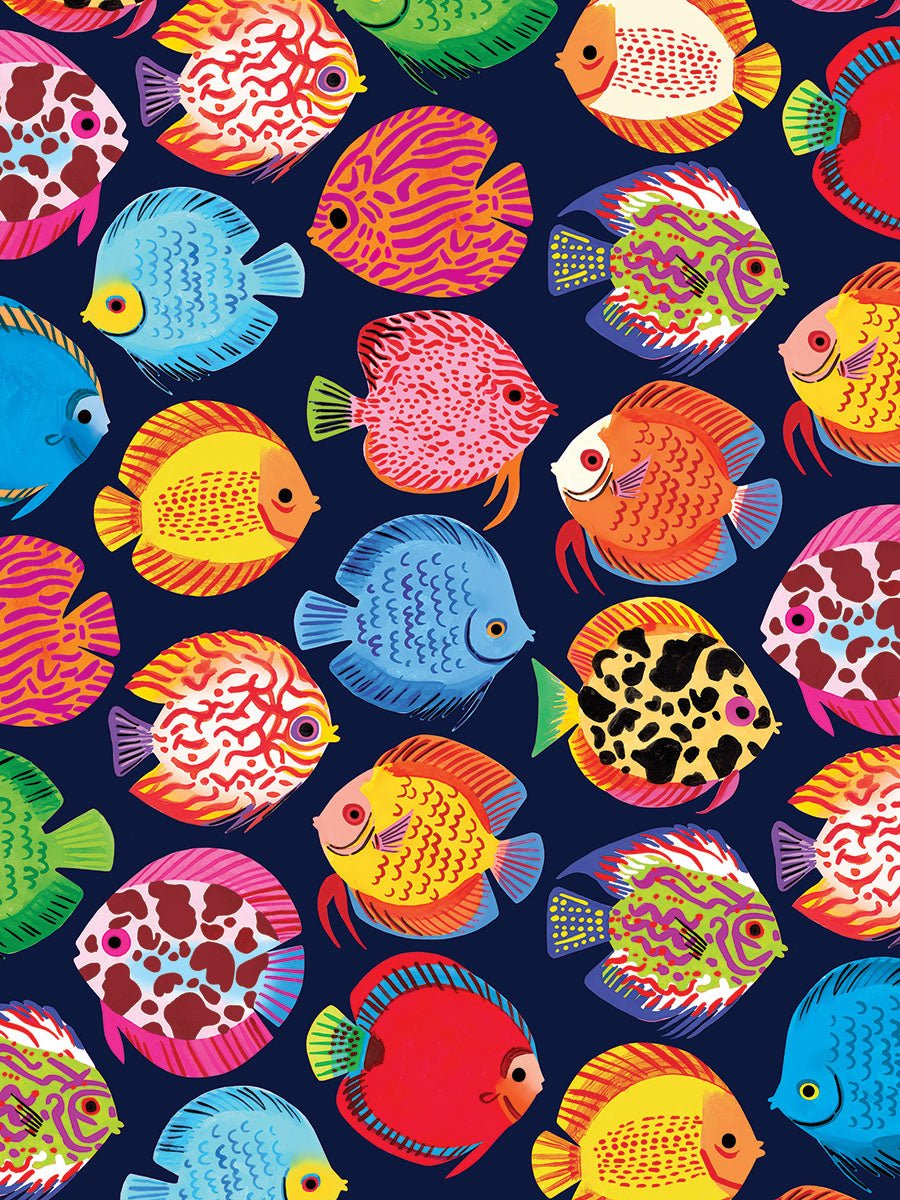 Tropical Fish (1982pz) - 500 Piece Jigsaw Puzzle
