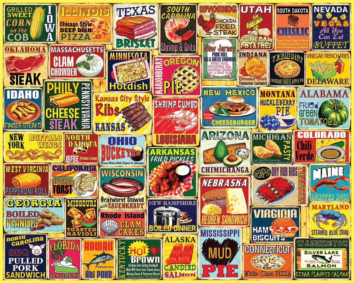 Set of 6: New Collage Bundle 1000 piece