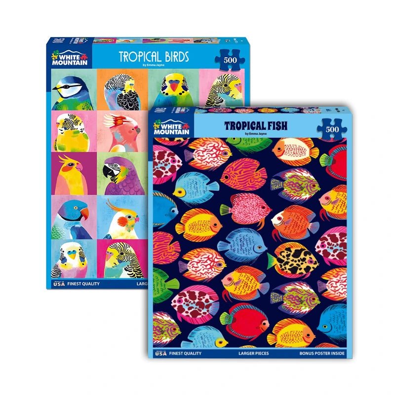 Set of 2: NEW Tropical Animal Bundle 500 piece