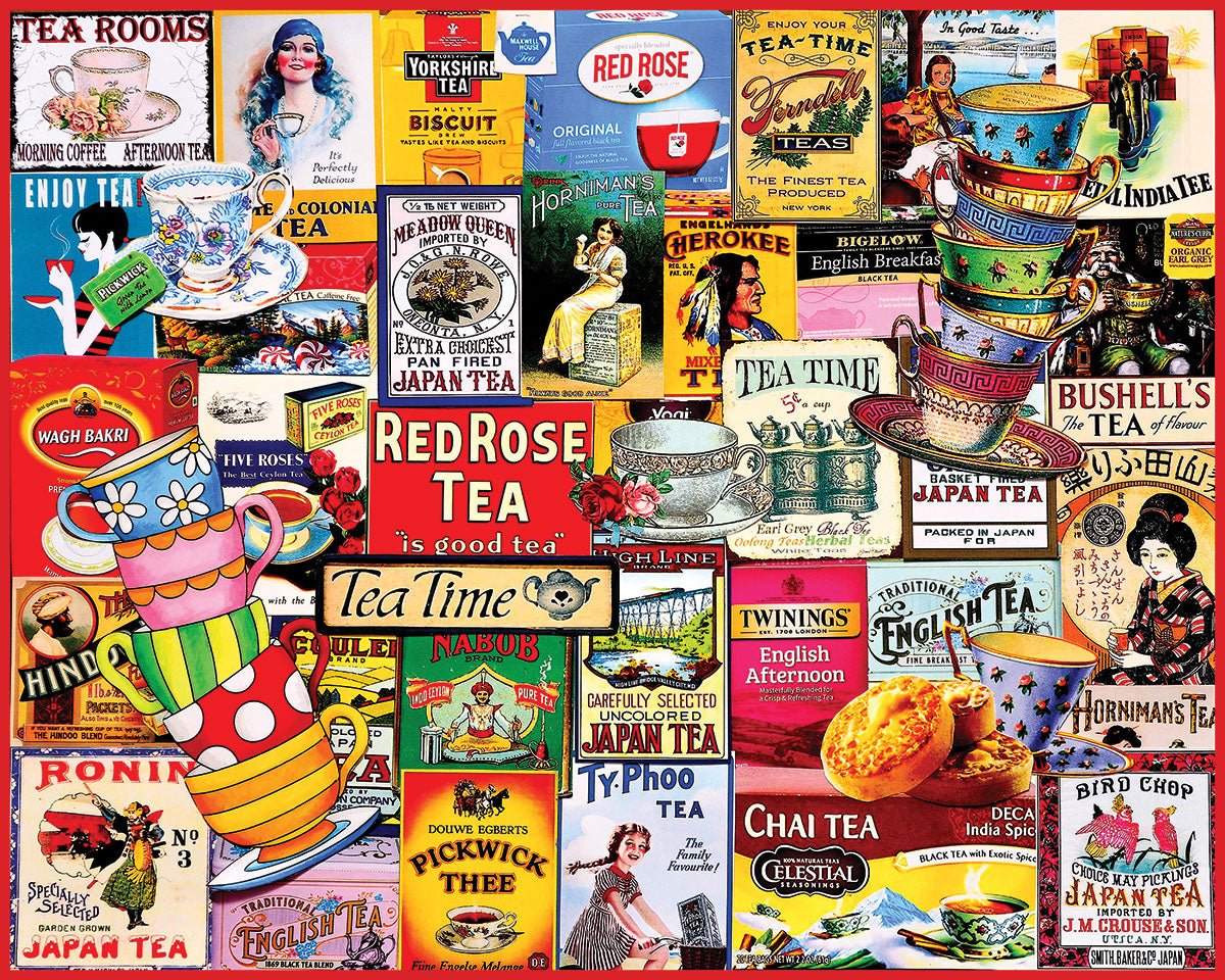 Teatime (2068pz) - 1000 Piece Jigsaw Puzzle