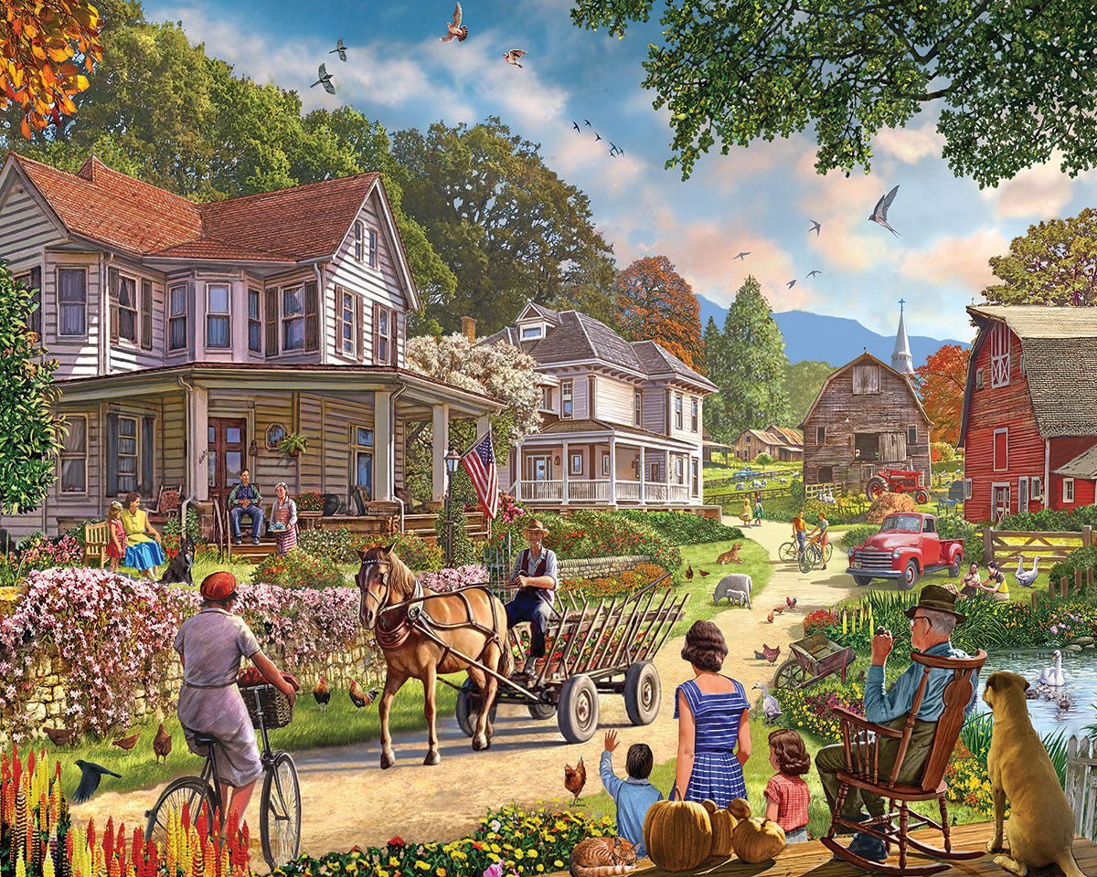 Set of 3: Artist Steve Crisp - Country Retreats Bundle 1000 piece