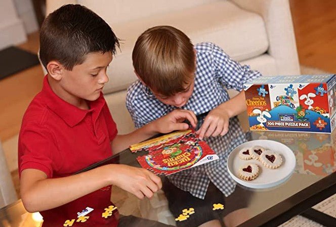 Mini Cereal Boxes (1363PZ) - 100 Piece Jigsaw Puzzle