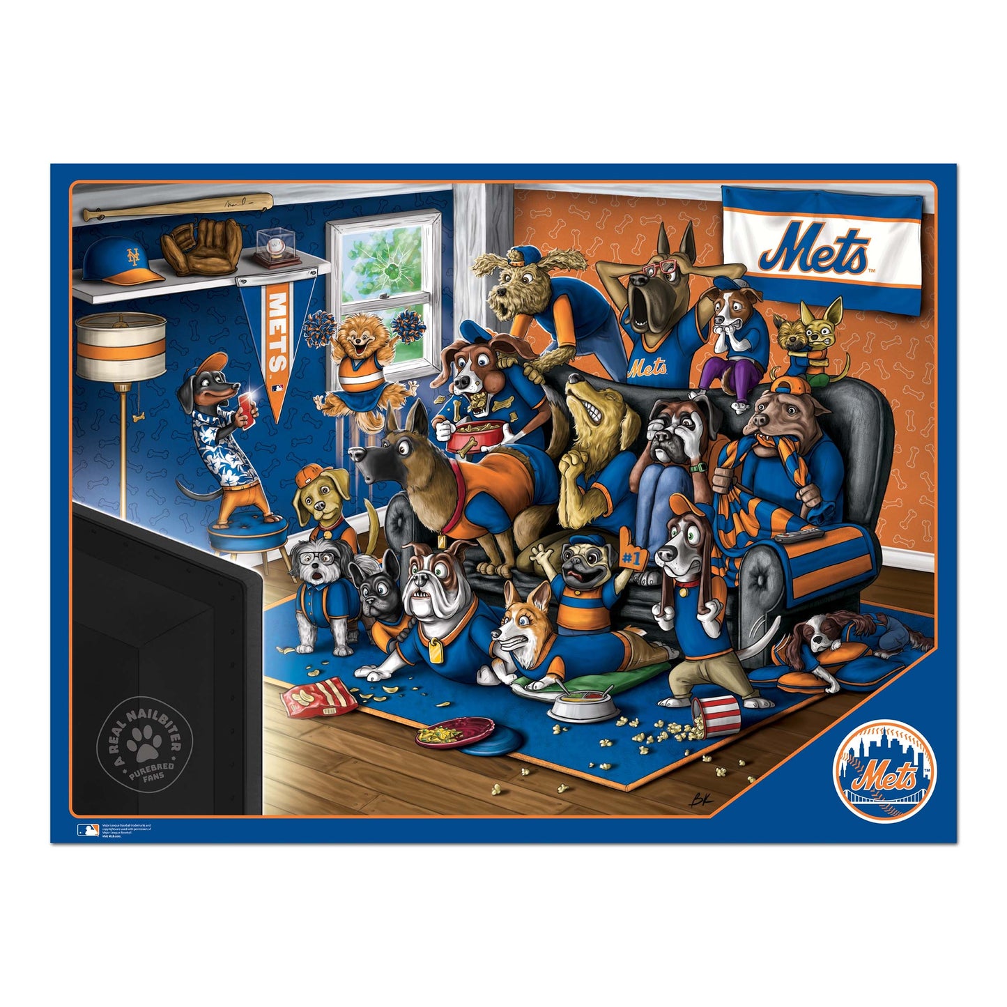NY Mets - Nailbiter (2502397) - 500 Pieces