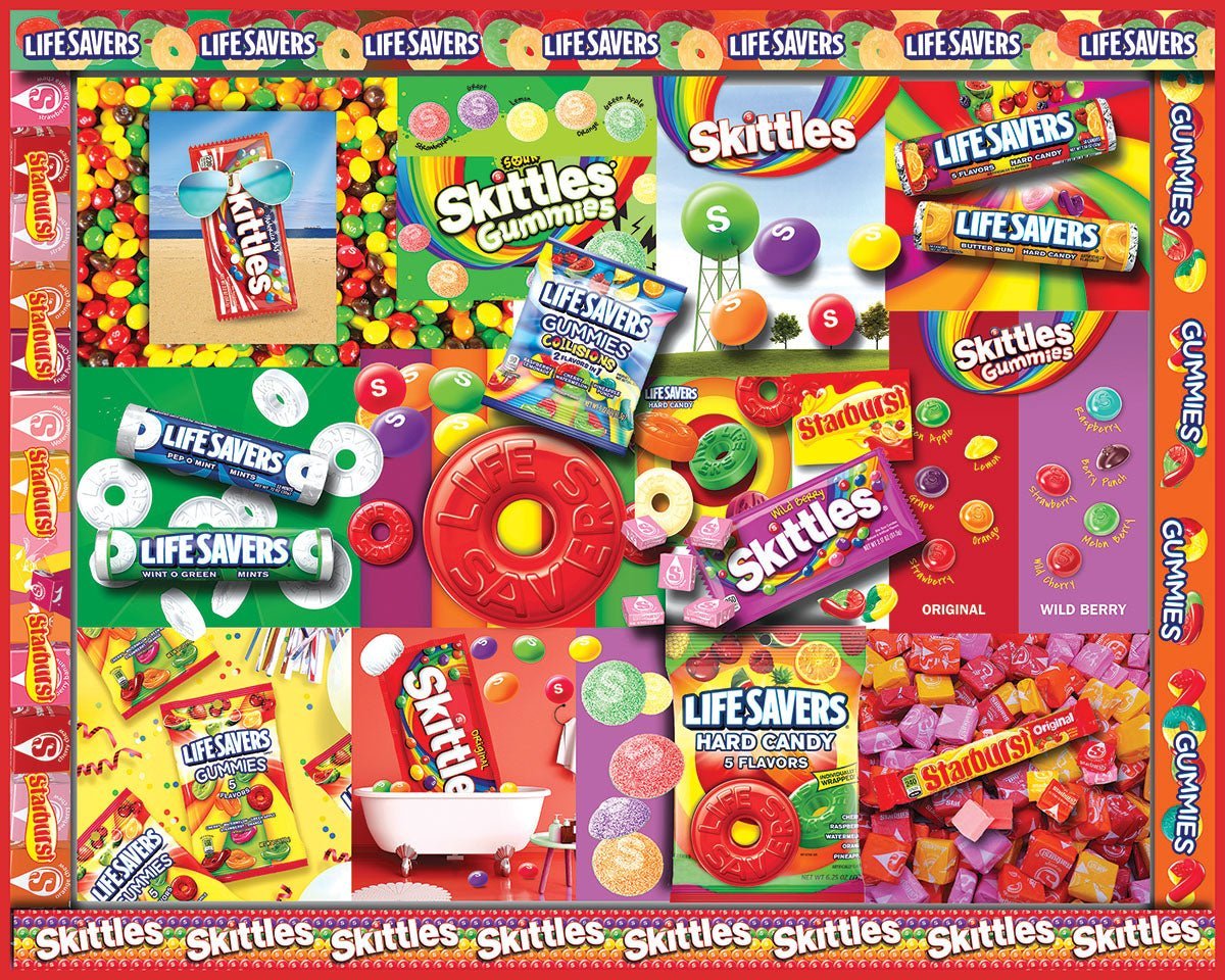Set of 3: I Love Candy Bundle 1000 piece