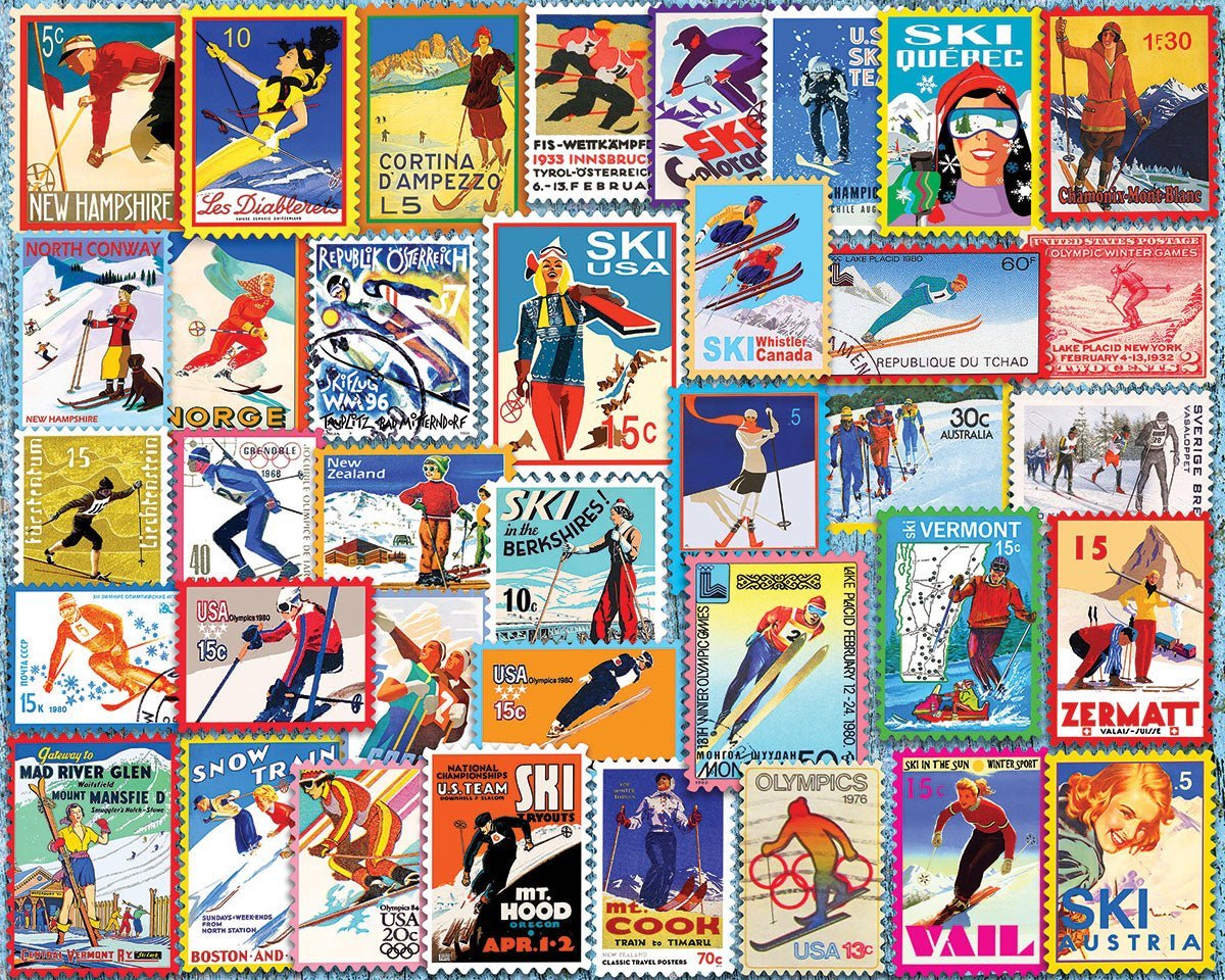 Set of 3: Love to Ski Bundle 1000 piece