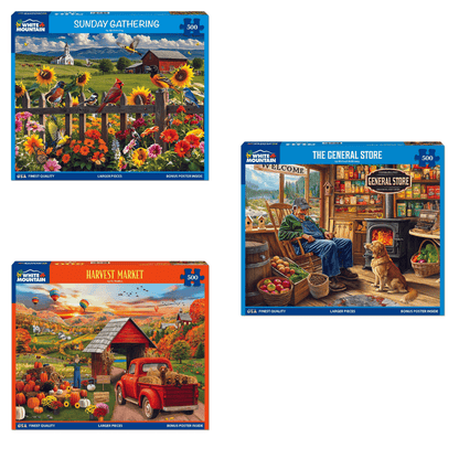 Set of 3: New Simple Times Bundle 500 piece