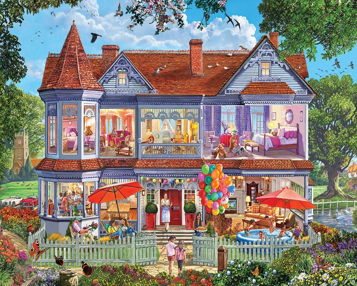 Set of 3: Artist Steve Crisp - Country Retreats Bundle 1000 piece
