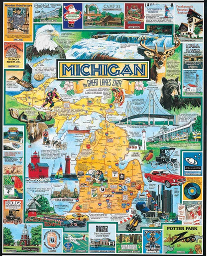 Set of 3: Michigan Bundle 1000 piece