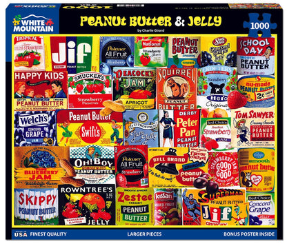 Peanut Butter & Jelly (2020pz) - 1000 Piece Jigsaw Puzzle