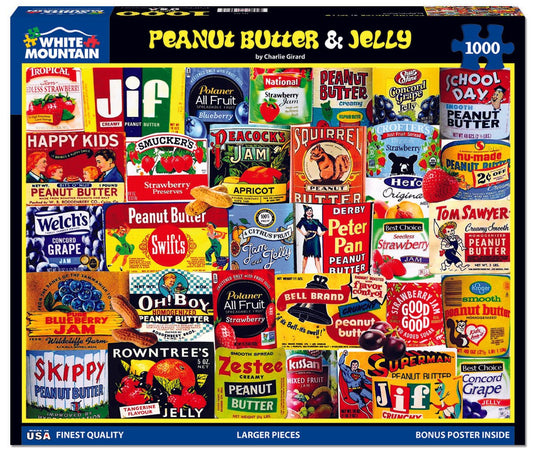 Peanut Butter & Jelly (2020pz) - 1000 Piece Jigsaw Puzzle