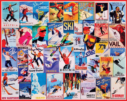 Set of 3:  Love to Ski Bundle 1000 piece