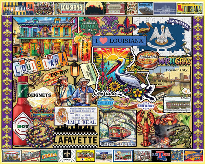 I Love Louisiana (2076pz) - 1000 Piece Jigsaw Puzzle