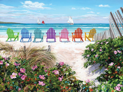 Set of 3: Artist Joelle McIntyre - Beach Days Bundle 500 piece