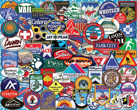 Set of 3:  Love to Ski Bundle 1000 piece