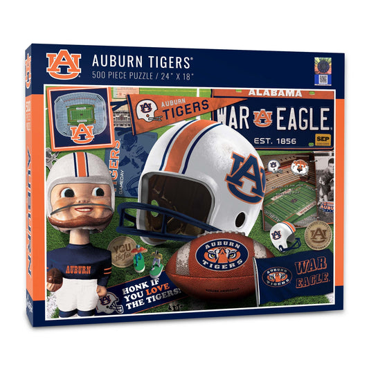 Auburn Tigers Retro Series (950240) - 500 Pieces