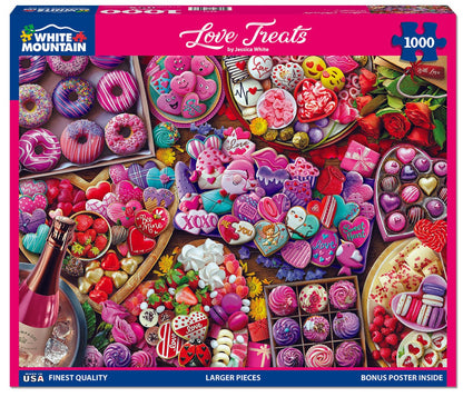 Love Treats (2044pz) - 1000 Piece Jigsaw Puzzle