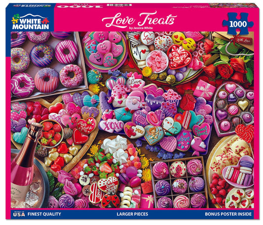 Love Treats (2044pz) - 1000 Piece Jigsaw Puzzle