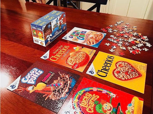 Mini Cereal Boxes (1363PZ) - 100 Piece Jigsaw Puzzle