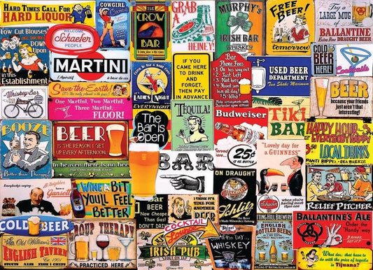 Happy Hour (1374t) - 1000 PC (Small 20"x27" Format)