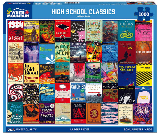 High School Classics (2072pz) - 1000 Piece Jigsaw Puzzle