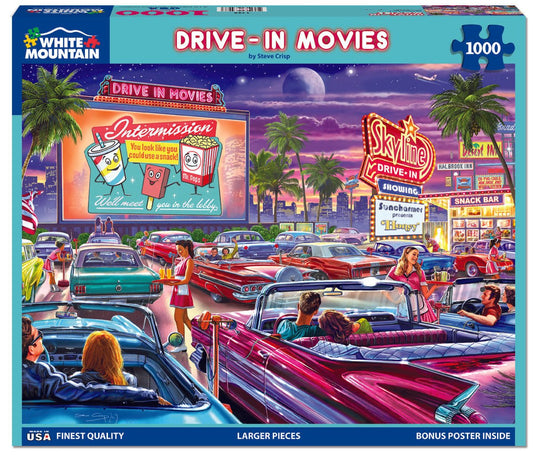Drive-In Movie (1495pz) - 1000 Pieces