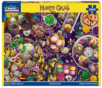 Mardi Gras (2036pz) - 1000 Piece Jigsaw Puzzle
