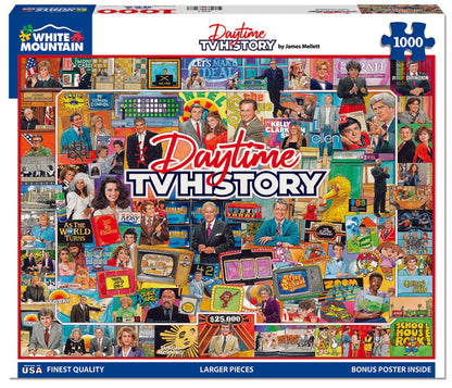 Daytime TV History (2051pz) - 1000 Piece Jigsaw Piece