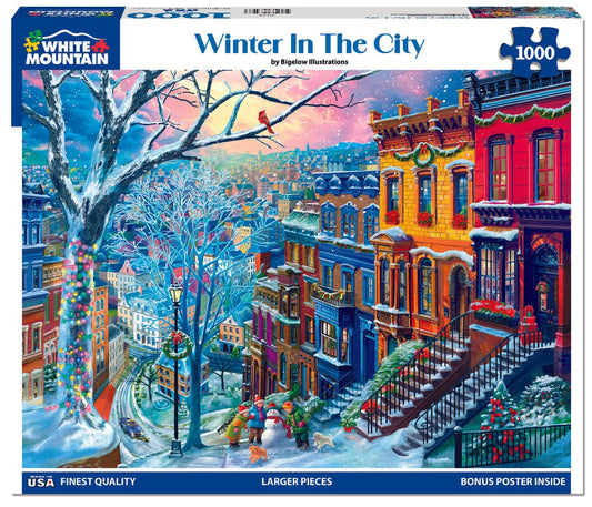 Winter In The City (2025pz) - 1000 Piece Jigsaw Puzzle