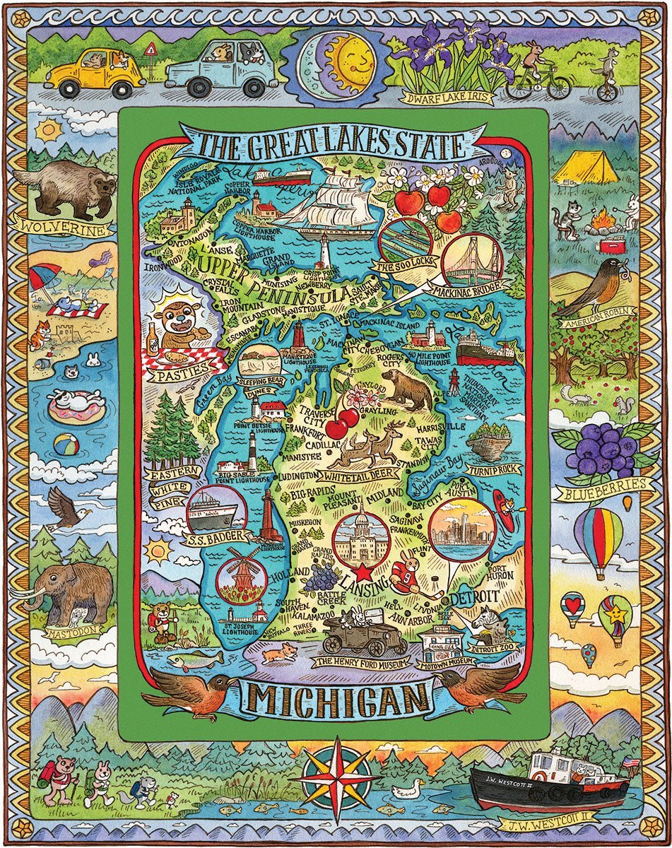 Set of 3: Michigan Bundle 1000 piece