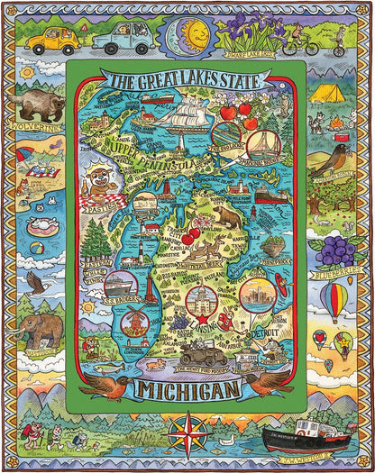 Set of 3: Michigan Bundle 1000 piece