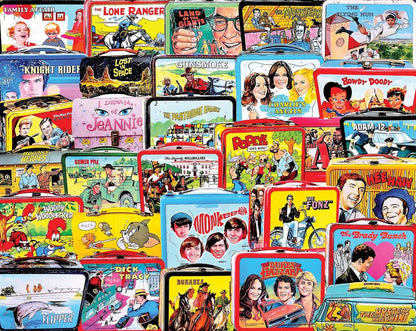 TV Lunch Boxes (1471pz) - 1000 Piece Jigsaw Puzzle