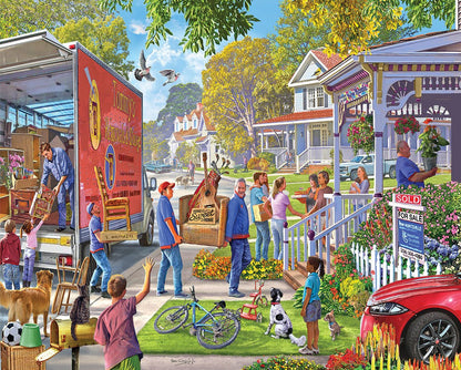 Moving In (1642pz) - 1000 Piece Jigsaw Puzzle