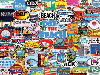 A Day At The Beach (1448pz) - 1000 Pieces