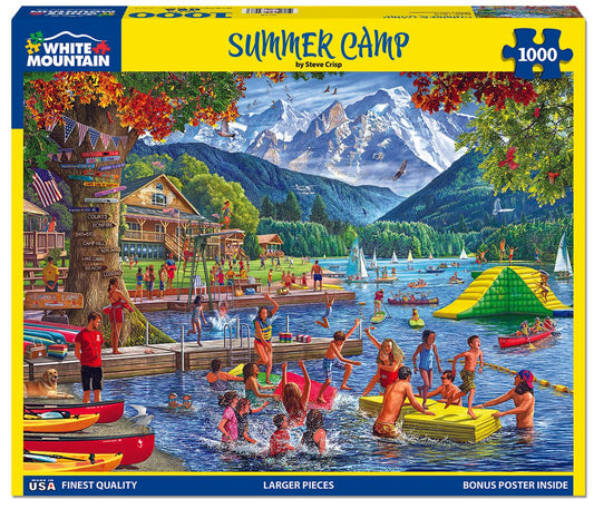 Summer Camp (2028pz) - 1000 Piece Jigsaw Puzzle