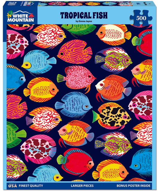 Tropical Fish (1982pz) - 500 Piece Jigsaw Puzzle