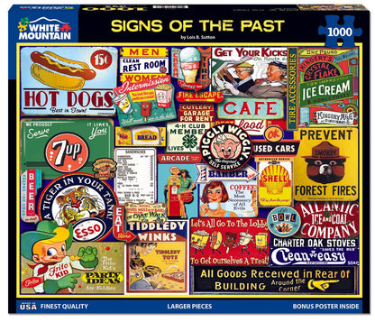 Signs Of The Past (2022pz) - 1000 Piece Jigsaw Puzzle