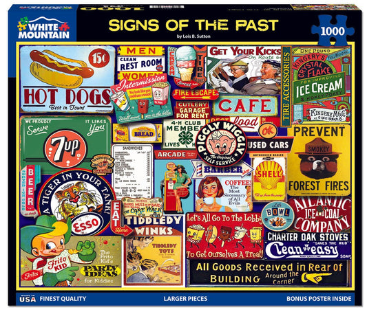 Signs Of The Past (2022pz) - 1000 Piece Jigsaw Puzzle